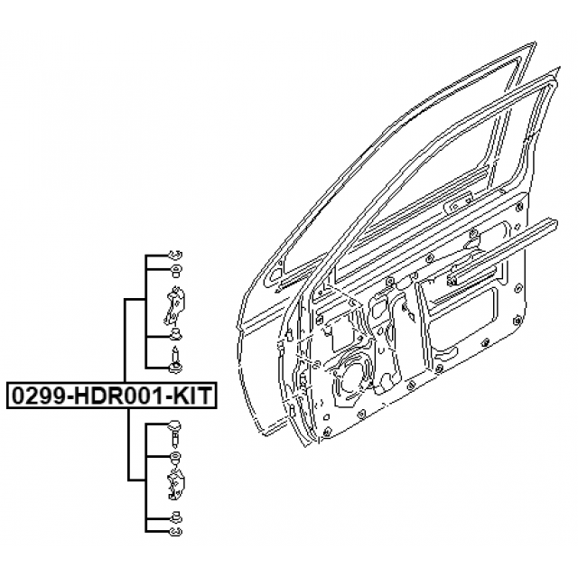 FEBEST 0299-HDR001-KIT