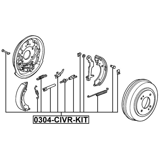 FEBEST 0304-CIVR-KIT