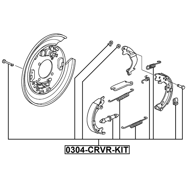 FEBEST 0304-CRVR-KIT
