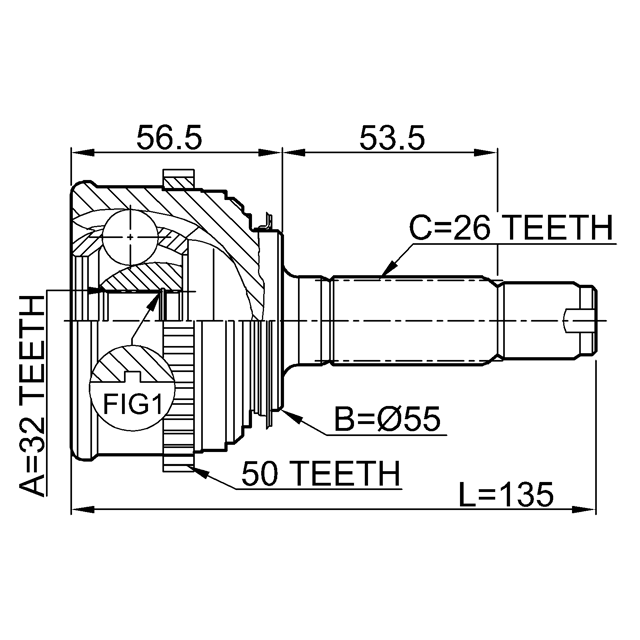 FEBEST 0310-021A50