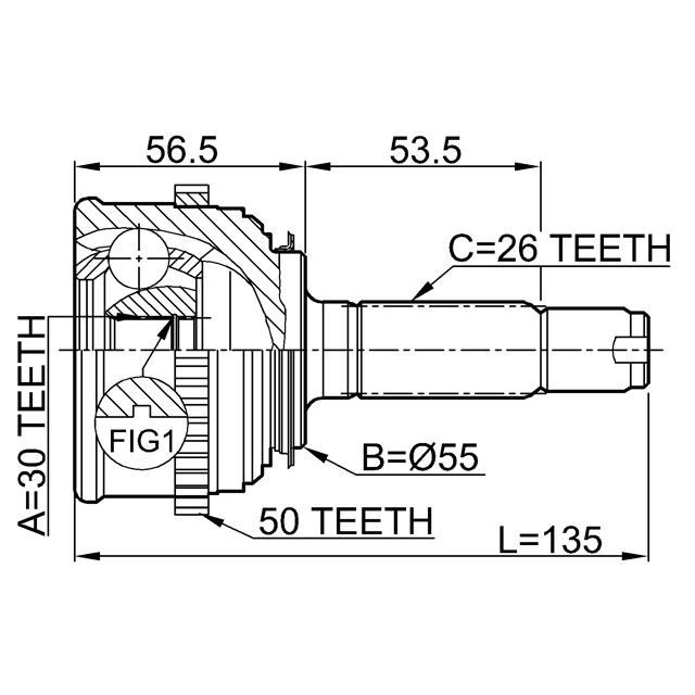 FEBEST 0310-024A50