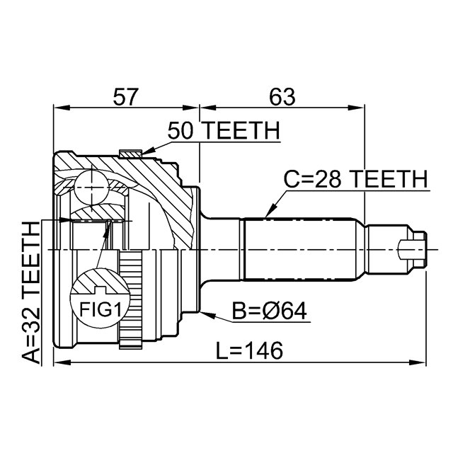 FEBEST 0310-033A50