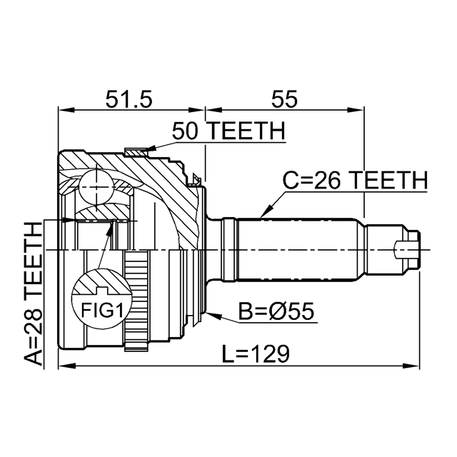 FEBEST 0310-035A50