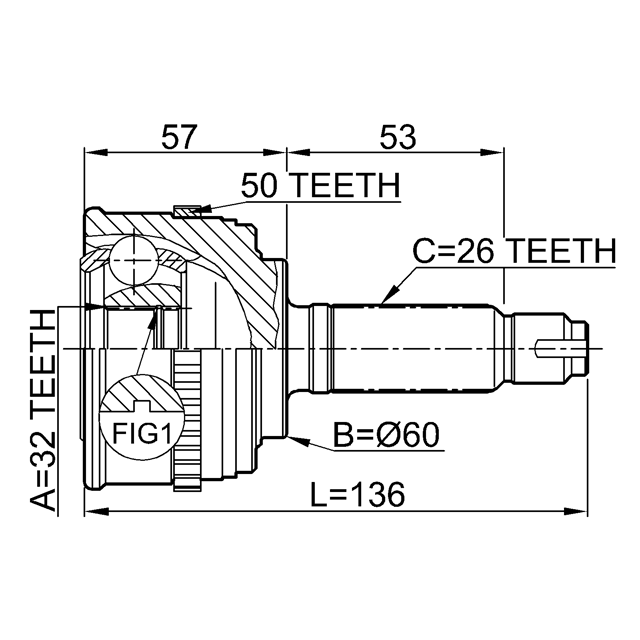 FEBEST 0310-056A50