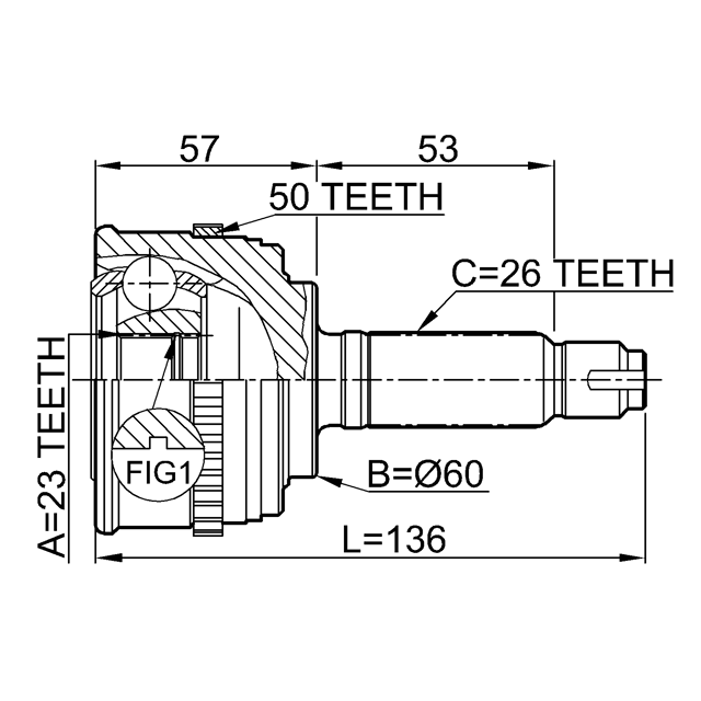 FEBEST 0310-058A50