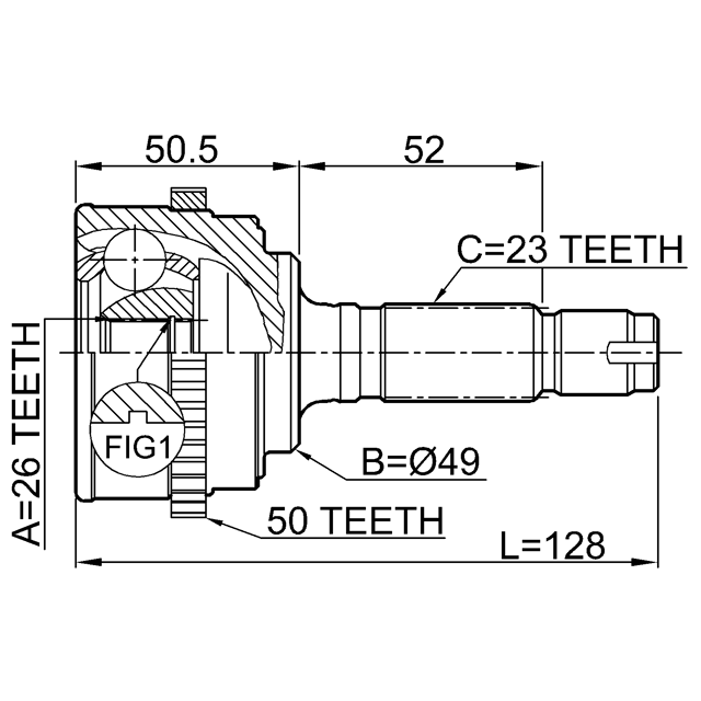 FEBEST 0310-061A50