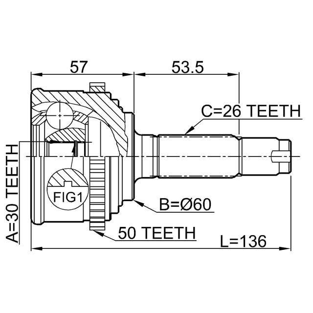 FEBEST 0310-CF4A50