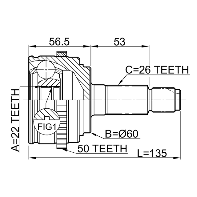 FEBEST 0310-EUA50