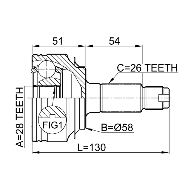 FEBEST 0310-FDAT