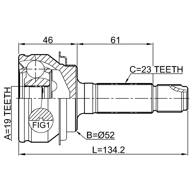 FEBEST 0310-RWR