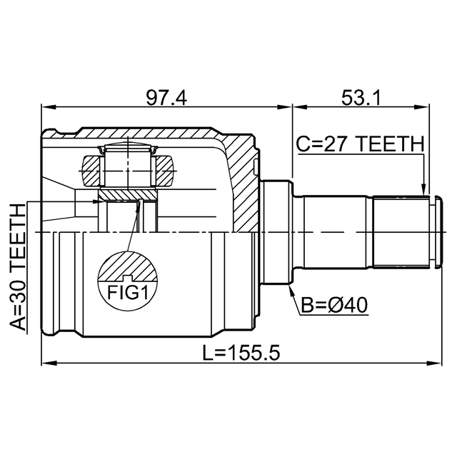FEBEST 0311-CRVATLH