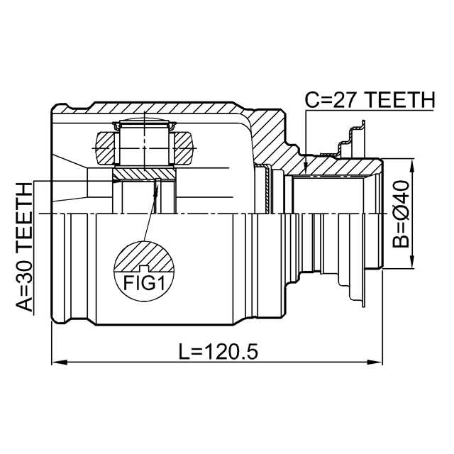 FEBEST 0311-CRVRH