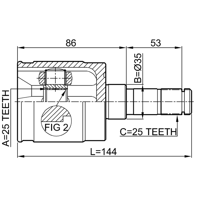 FEBEST 0311-GDRH
