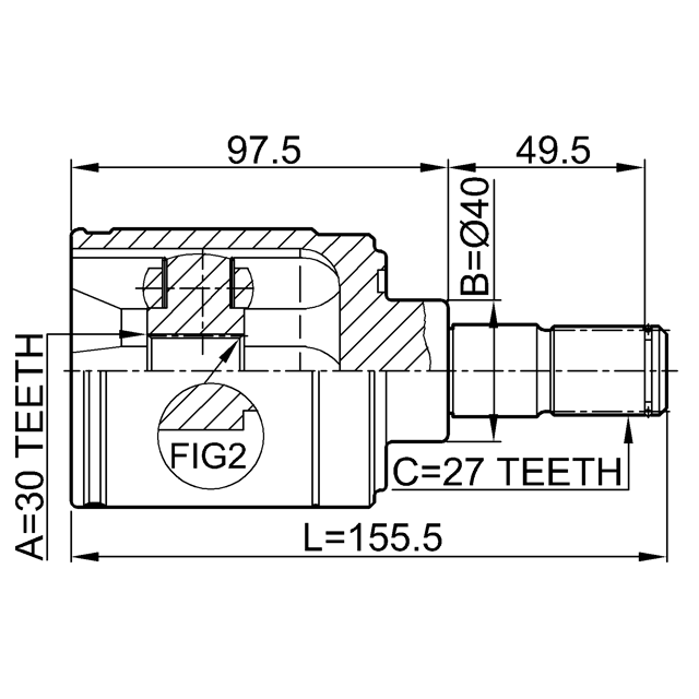 FEBEST 0311-HRVATRH