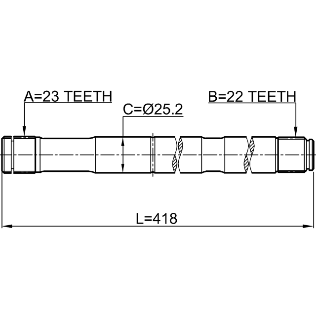 FEBEST 0312-ESATRH