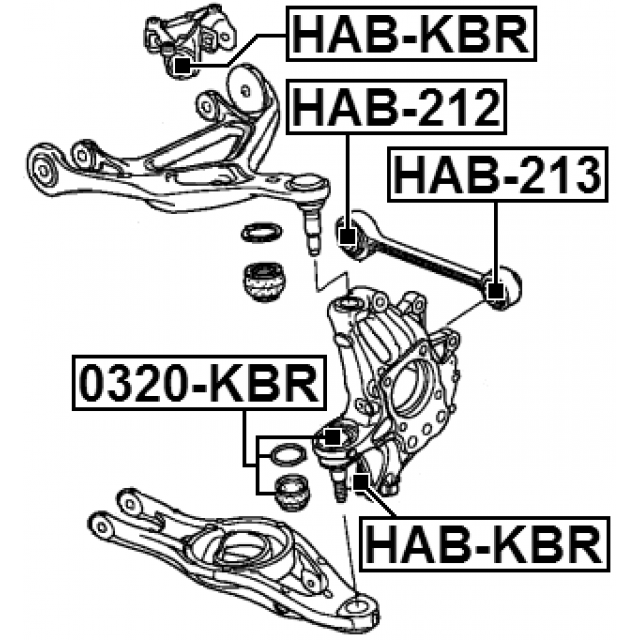FEBEST 0320-KBR