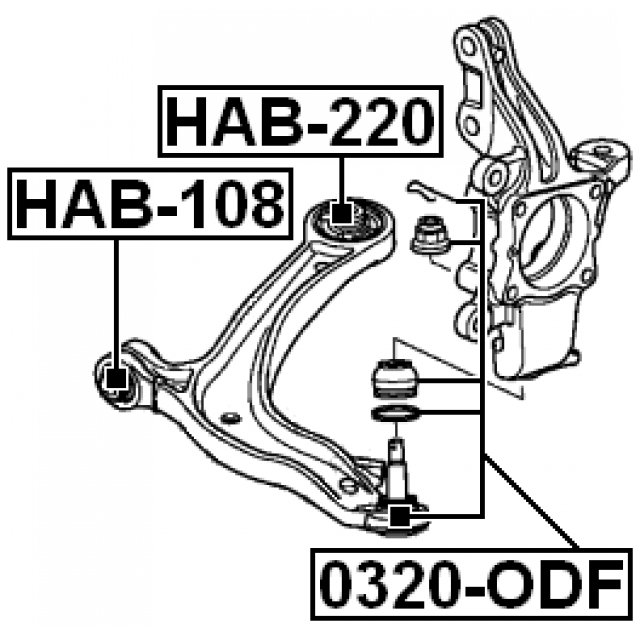 FEBEST 0320-ODF