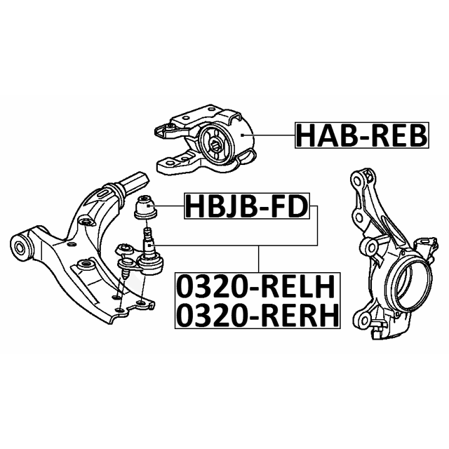 FEBEST 0320-RELH