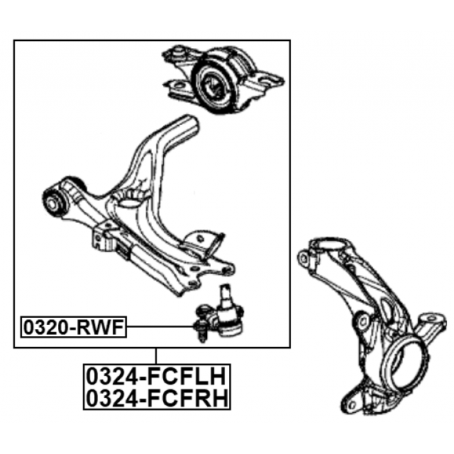 FEBEST 0320-RWF