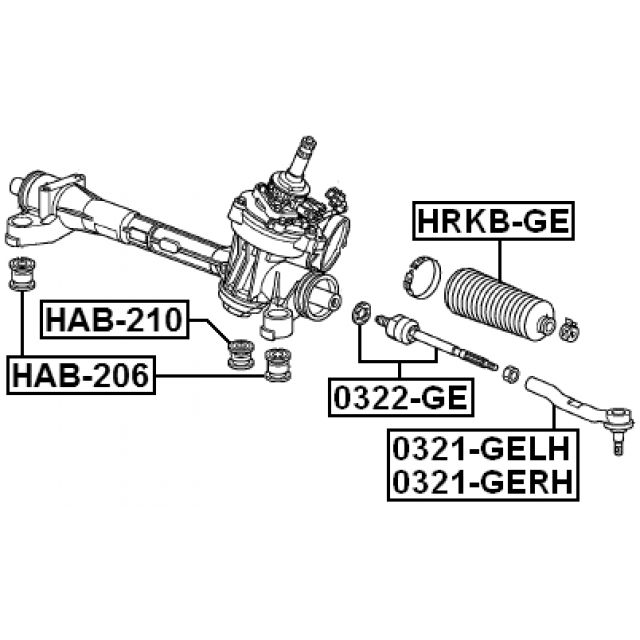 FEBEST 0321-GERH