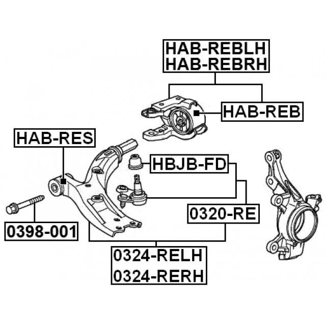 FEBEST 0324-RELH