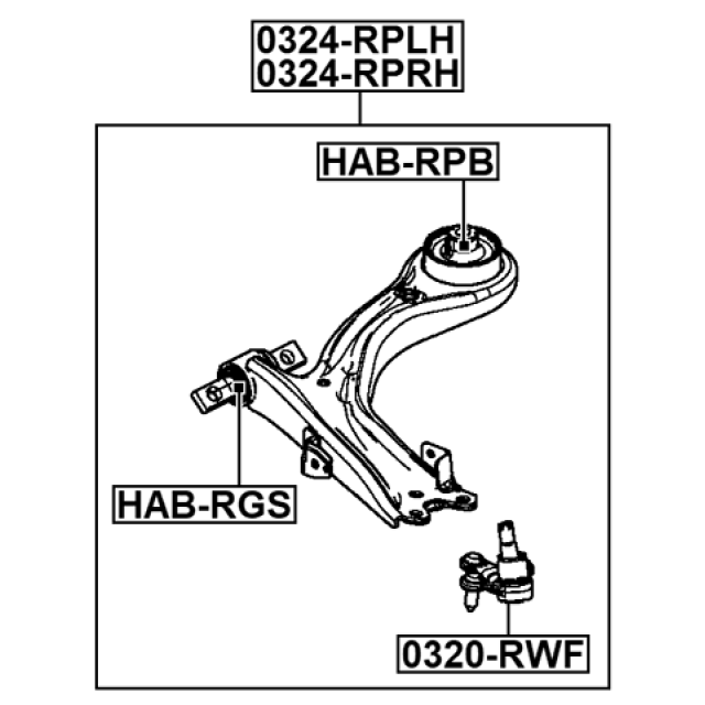 FEBEST 0324-RPLH