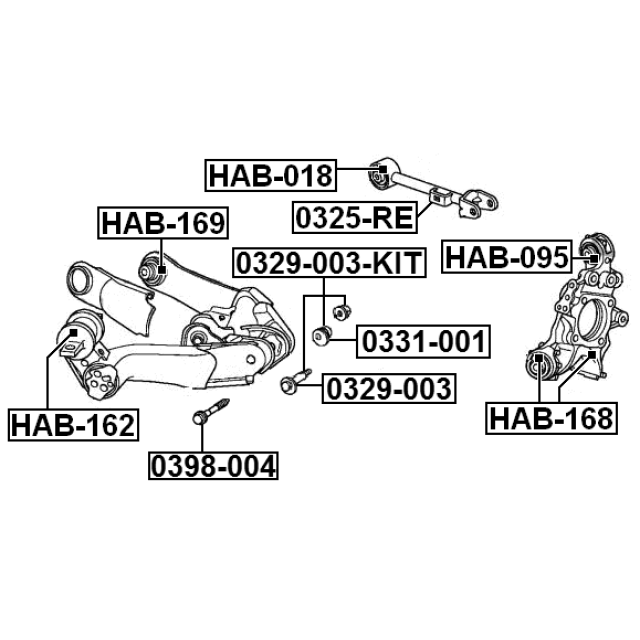 FEBEST 0329-003-KIT