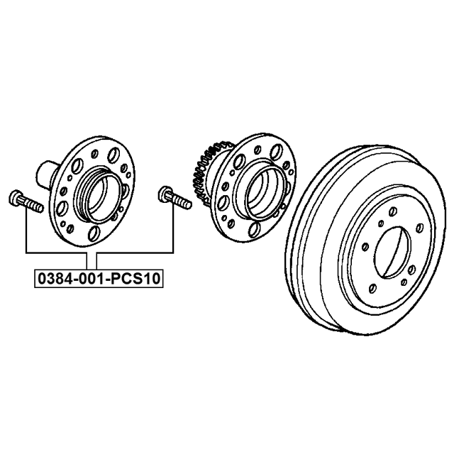 FEBEST 0384-001-PCS10