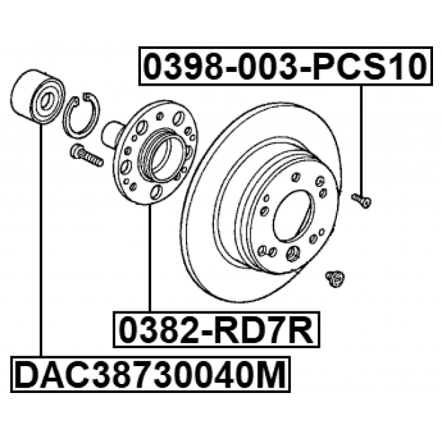 FEBEST 0398-003-PCS10