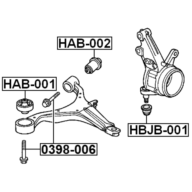 FEBEST 0398-006