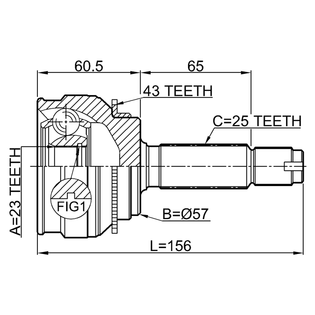 FEBEST 0410-035A43