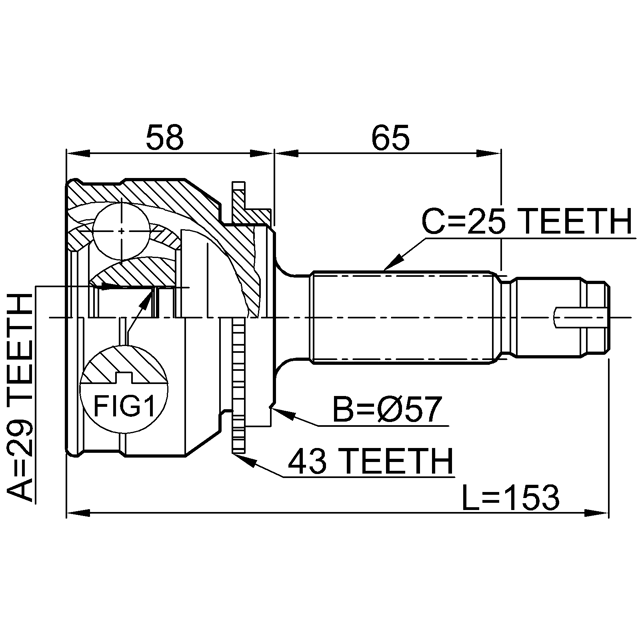 FEBEST 0410-038A43