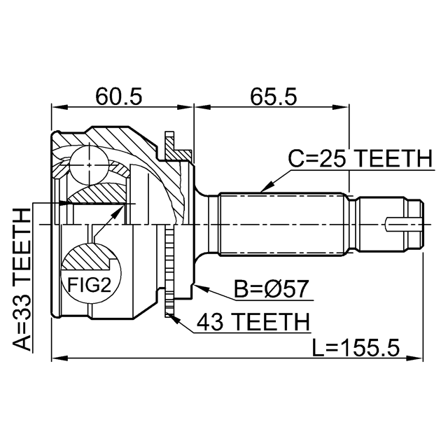 FEBEST 0410-044A43