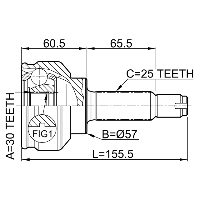 FEBEST 0410-CS3A