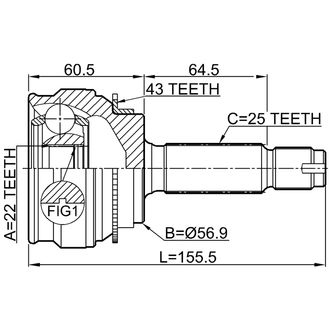 FEBEST 0410-CSA43