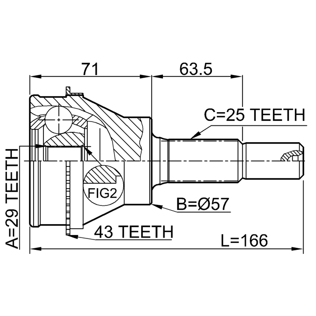 FEBEST 0410-CU20RA43