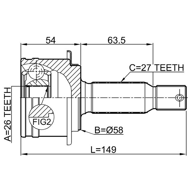FEBEST 0410-CWRR
