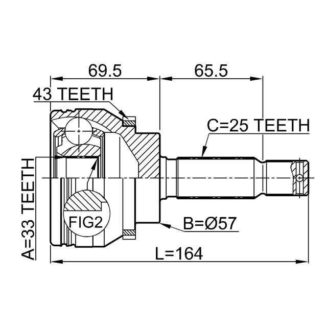 FEBEST 0410-DJ24A43