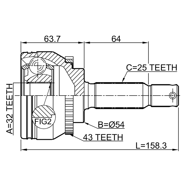 FEBEST 0410-EA3A43