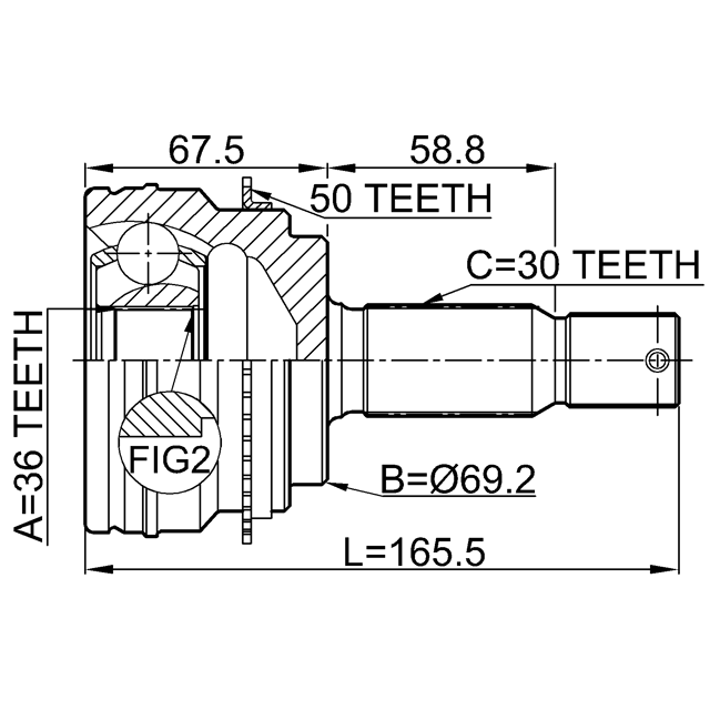 FEBEST 0410-V97A50