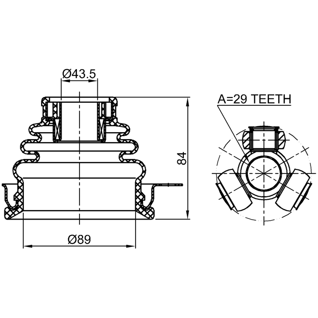 FEBEST 0411-DALH