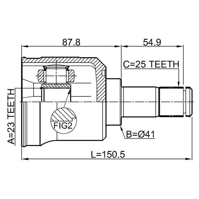 FEBEST 0411-EA2A