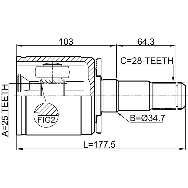 FEBEST 0411-PD4WLH