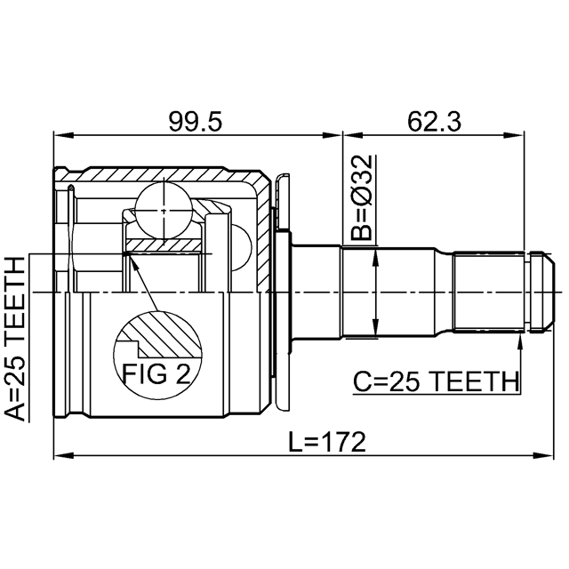 FEBEST 0411-V43LH