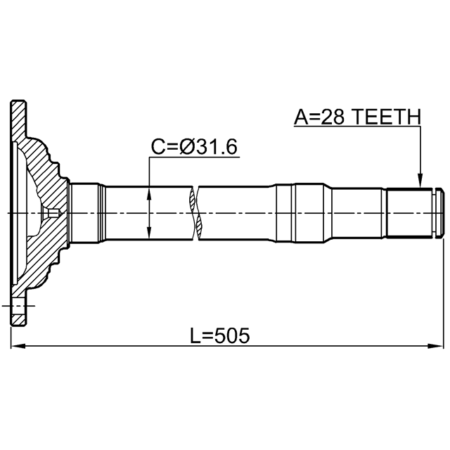 FEBEST 0412-KH6WRH