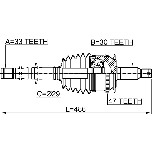 FEBEST 0414-KB4A47L