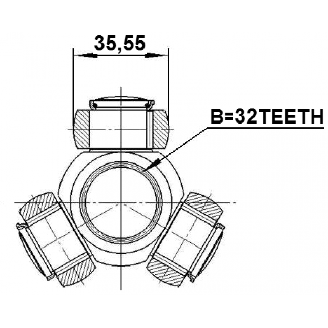 FEBEST 0416-DJ24