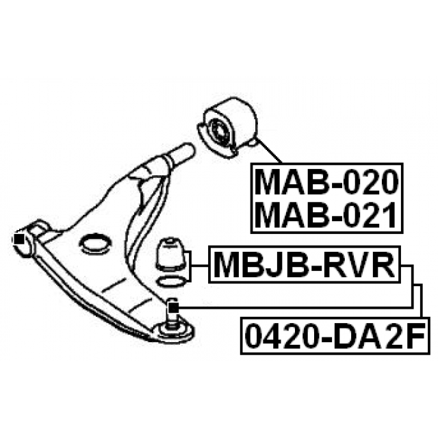 FEBEST 0420-DA2F