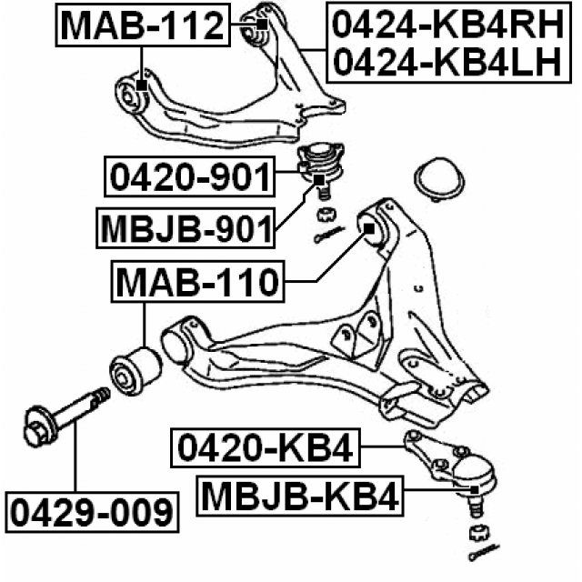 FEBEST 0420-KB4