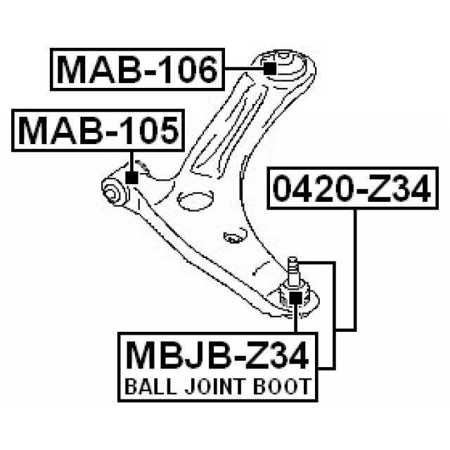 FEBEST 0420-Z34